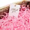 1/2 LB Crinkle Cut Paper Shred Filler, Crinkled Shredded Paper for Gift Box, pink Crinkle Paper for Gift Wrapping